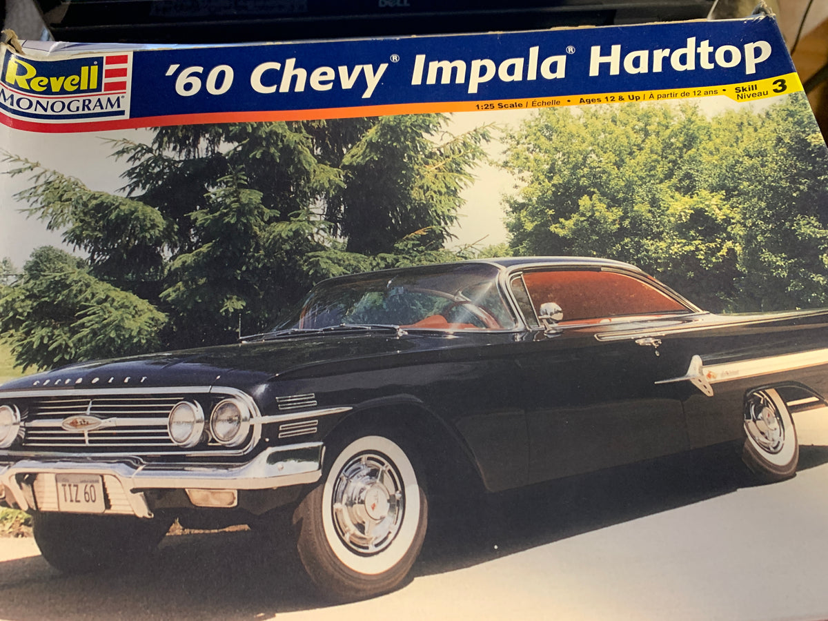 Revell-Monogram 1960 Chevy Impala Hardtop #85-2532, 1/25 scale