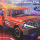 Moebius 1972 Ford F-350 4x4 Tow Truck High Side version