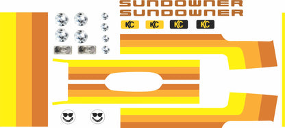 84 gmc sundowner decals