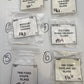 Ford Lincoln Mercury Glass & Firewall Parts bag
