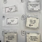 Ford Lincoln Mercury Glass & Firewall Parts bag