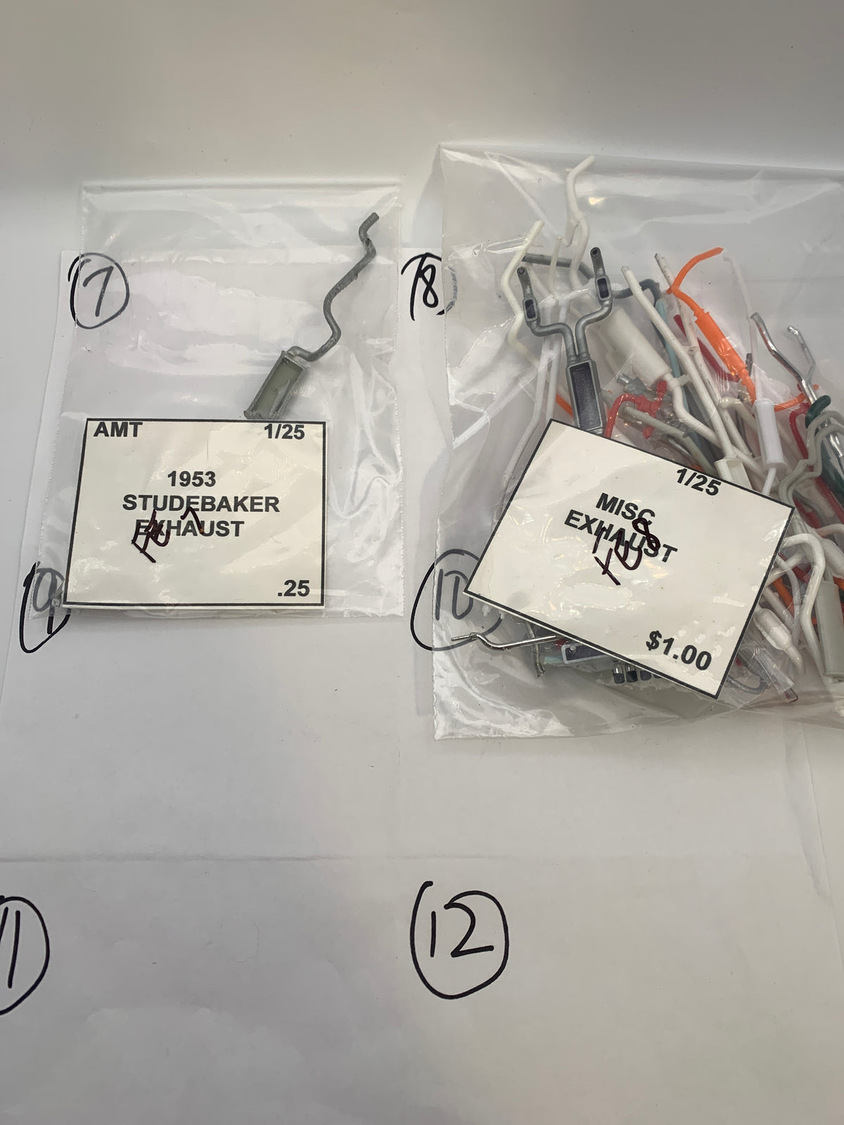 Foreign Exhaust Parts bag