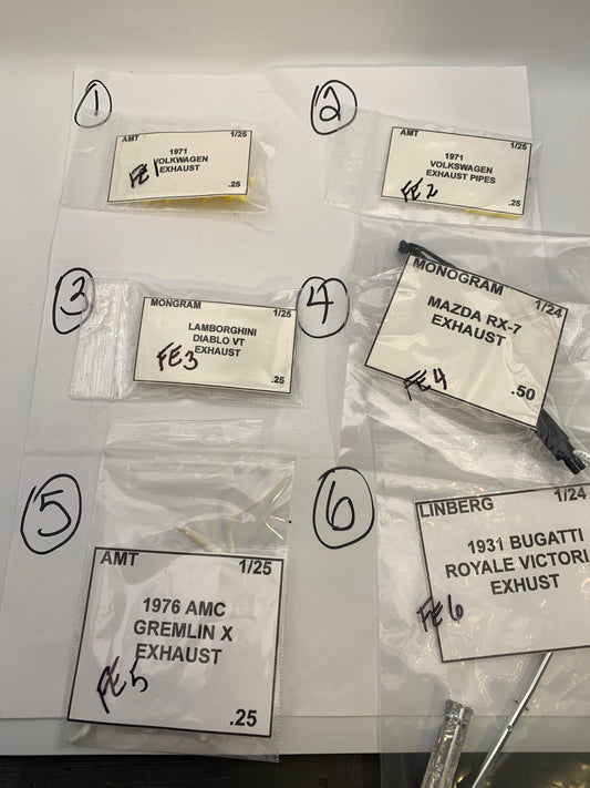 Foreign Exhaust Parts bag