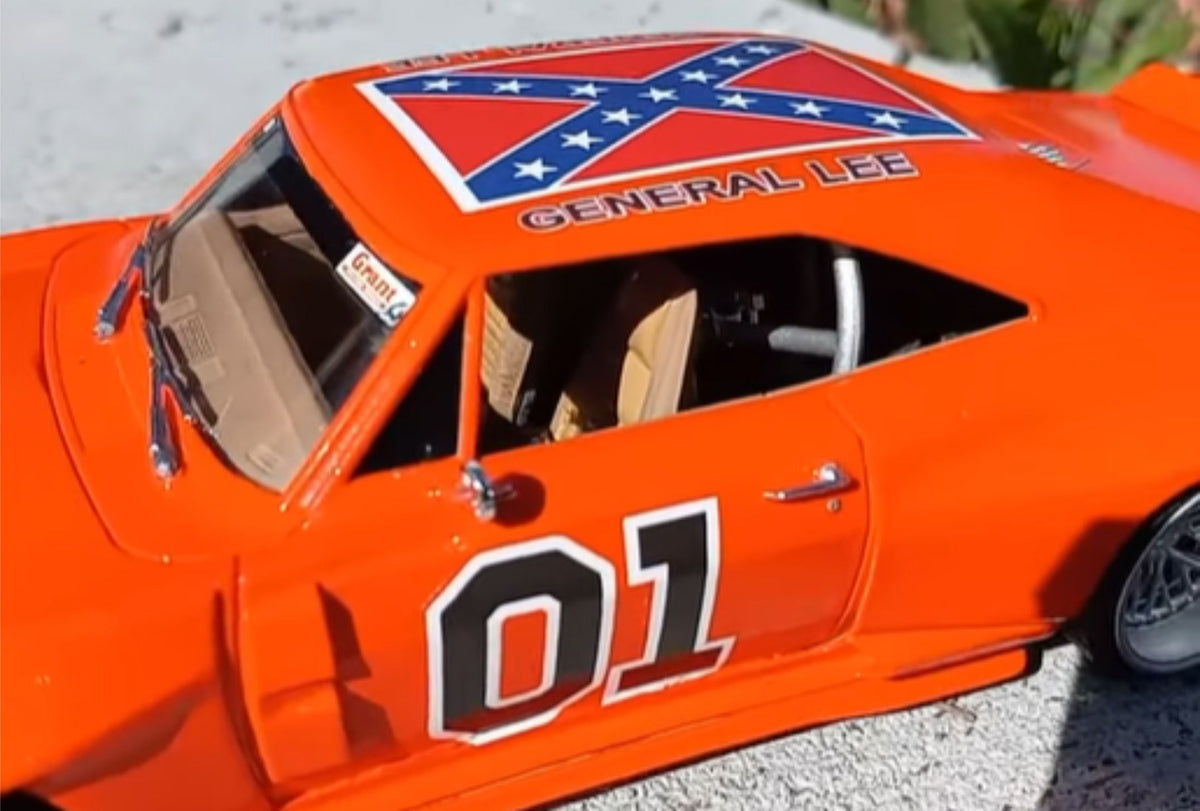 General Lee Logo water slide decals