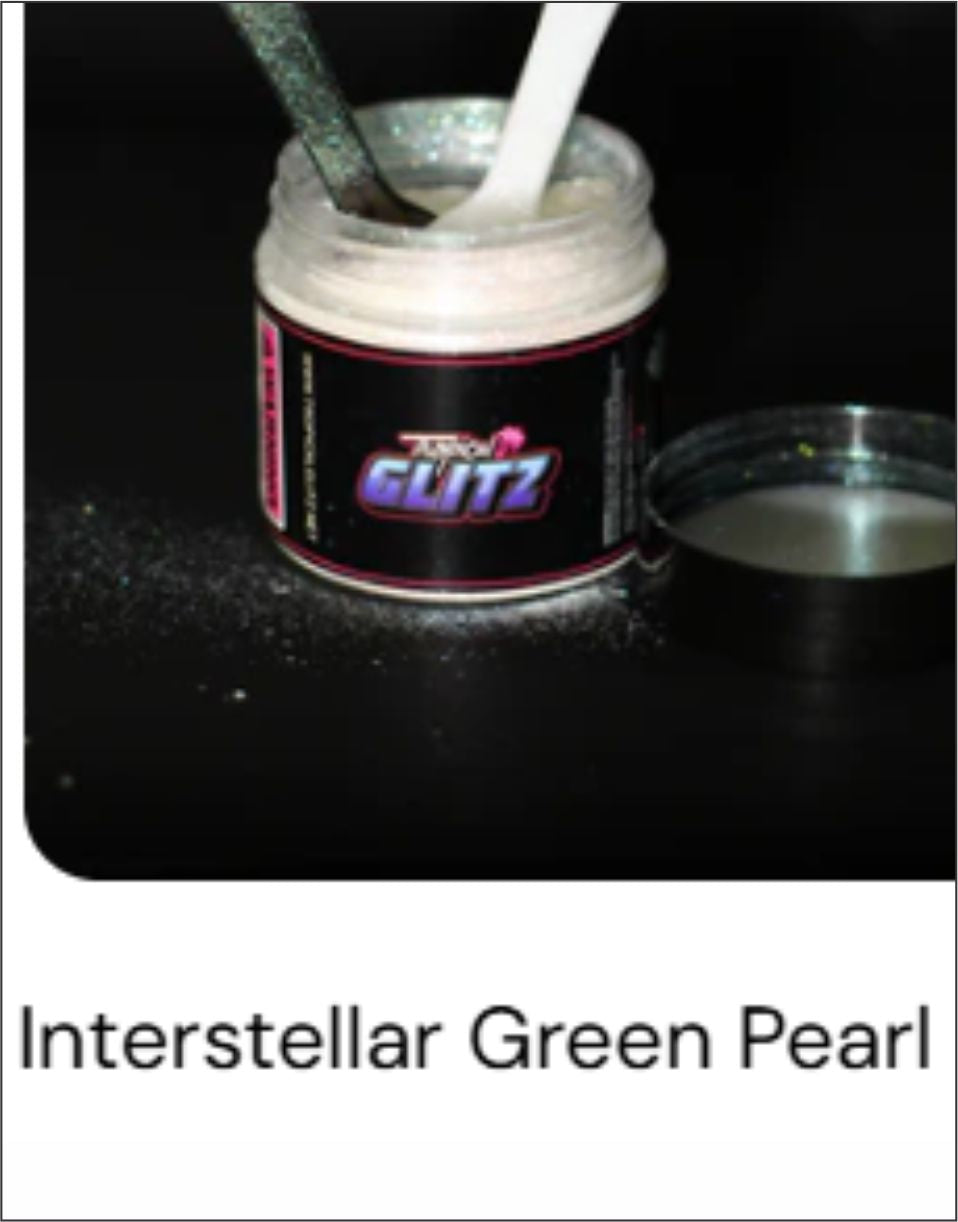 Tropical Glitz 2 oz Airbrush Ready to spray Interstellar Pearl paint