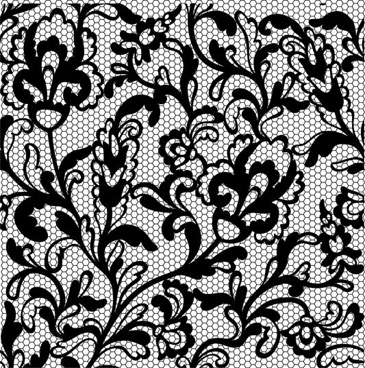 Lace Pattern #2 water slide decals