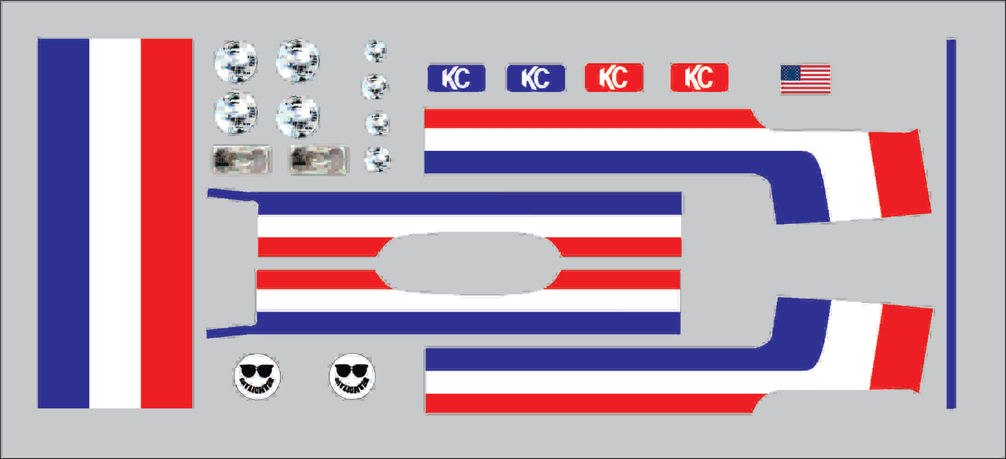 84 gmc sundowner decals