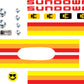84 gmc sundowner decals