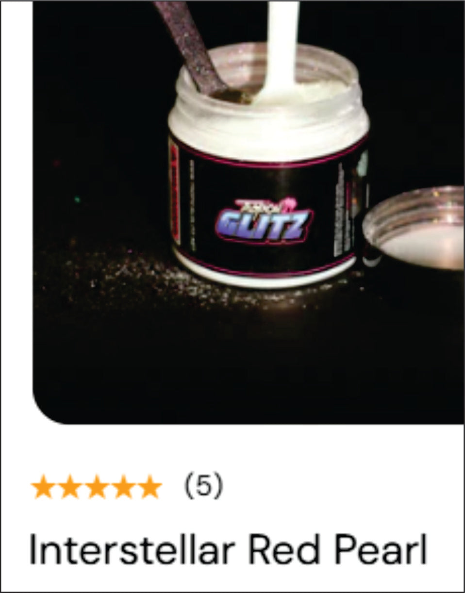 Tropical Glitz 2 oz Airbrush Ready to spray Interstellar Pearl paint