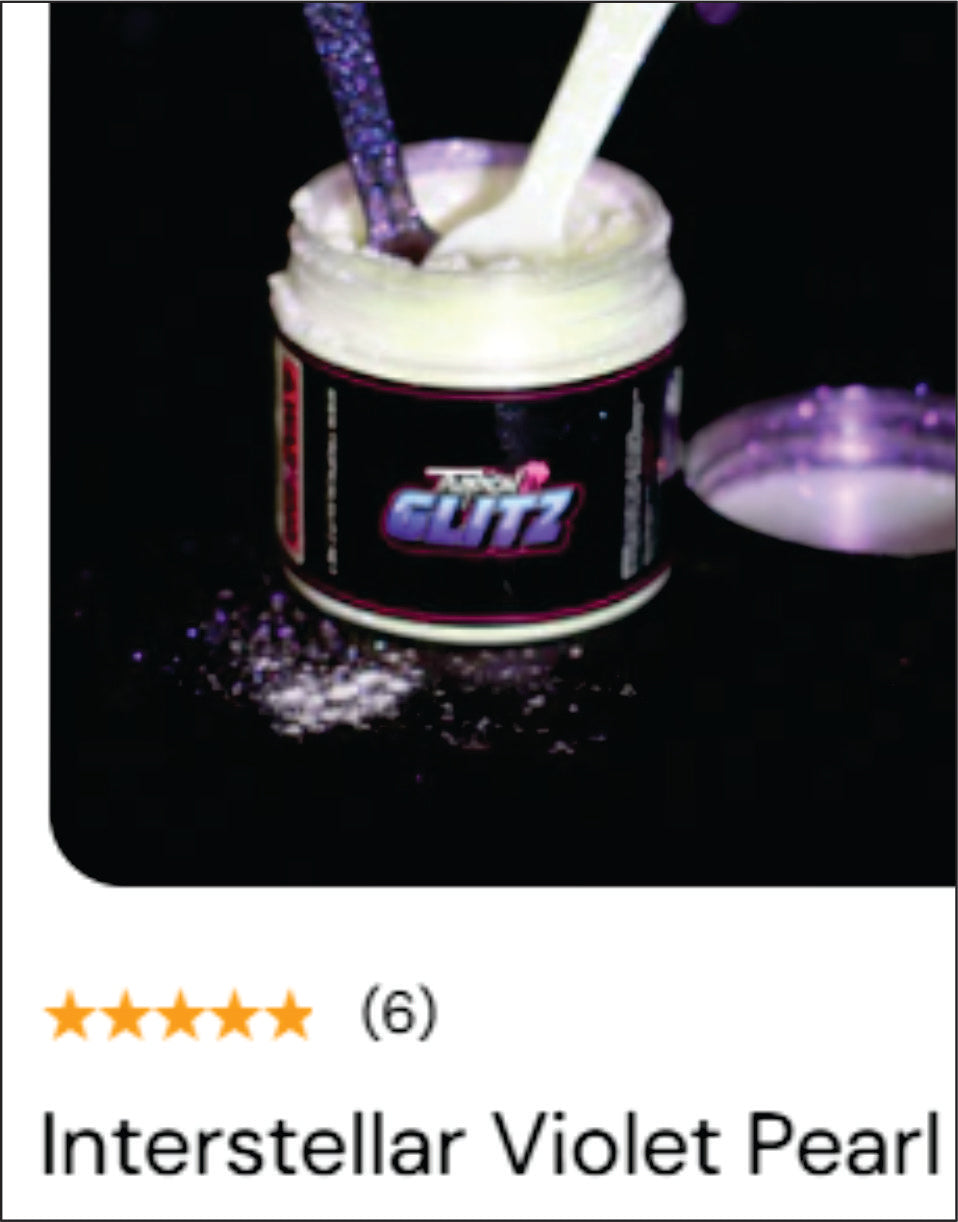 Tropical Glitz 2 oz Airbrush Ready to spray Interstellar Pearl paint