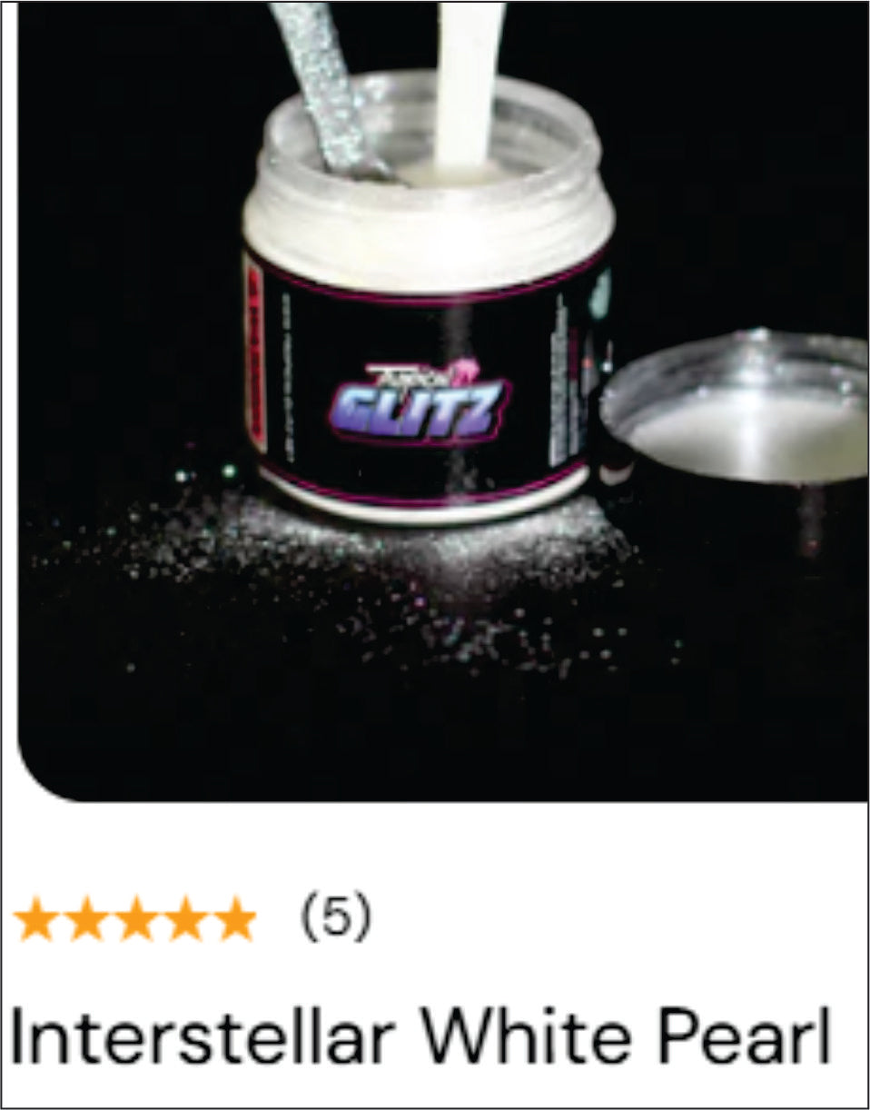 Tropical Glitz 2 oz Airbrush Ready to spray Interstellar Pearl paint