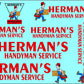 Herman's Handyman Business Logos